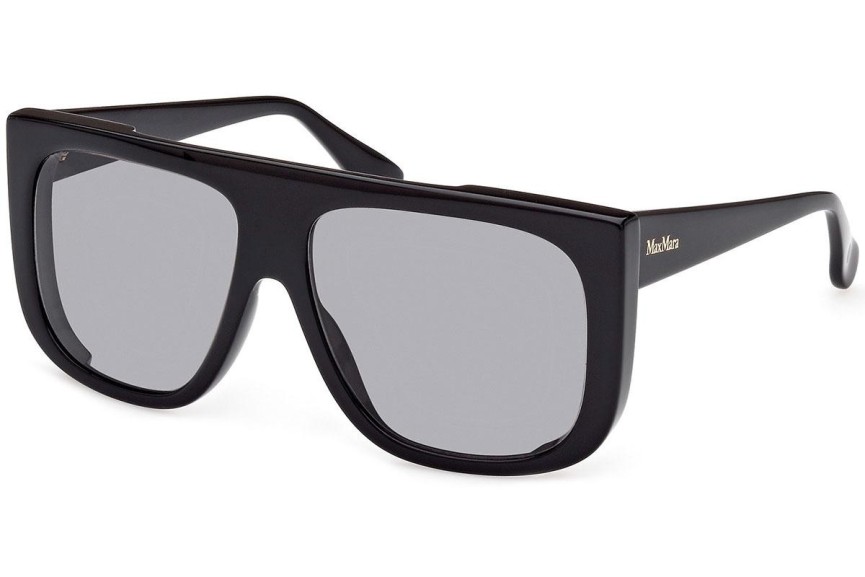 Sluneční brýle Max Mara MM0073 01A Flat Top Černé