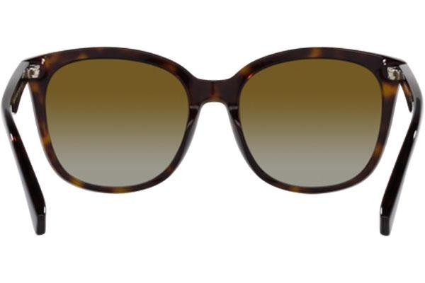 Sluneční brýle Emporio Armani EA4157 5234T5 Polarized Cat Eye Havana