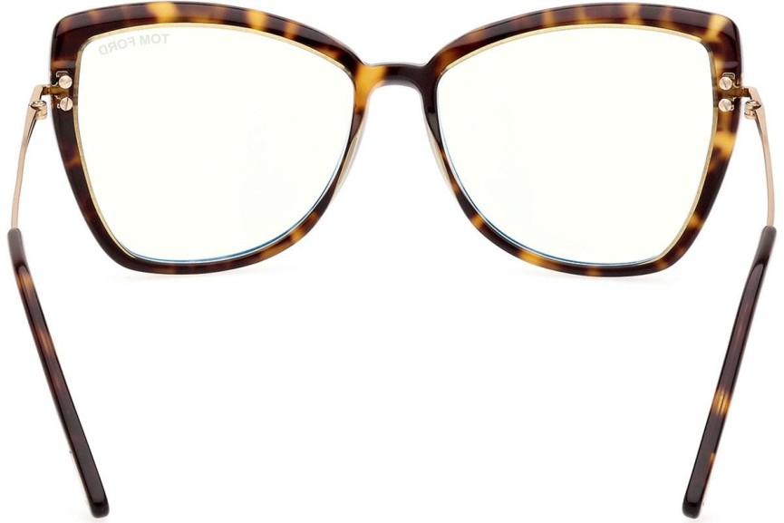 Brýle Tom Ford FT5882-B 056 Cat Eye Havana