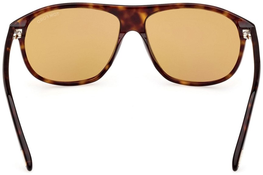 Sluneční brýle Tom Ford FT1027 52E Pilot Havana