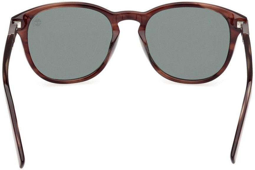 Sluneční brýle Timberland TB9319 48R Polarized Okrouhlé Hnědé