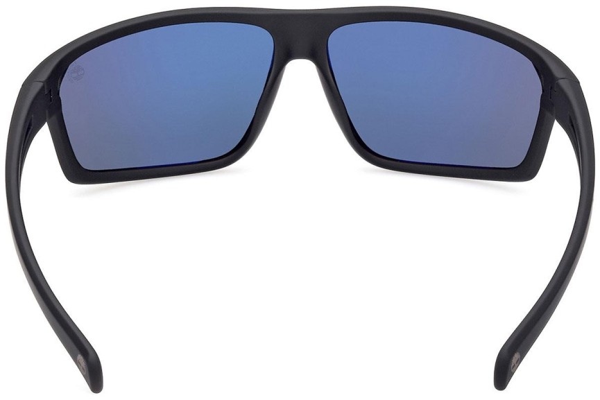 Sluneční brýle Timberland TB9307 02D Polarized Obdélníkové Černé