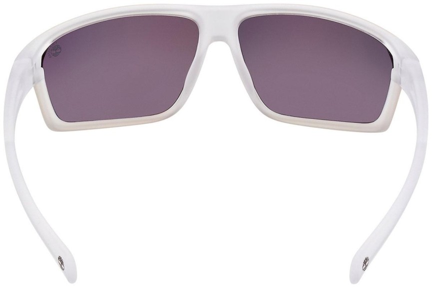 Sluneční brýle Timberland TB9307 26D Polarized Obdélníkové Bílé