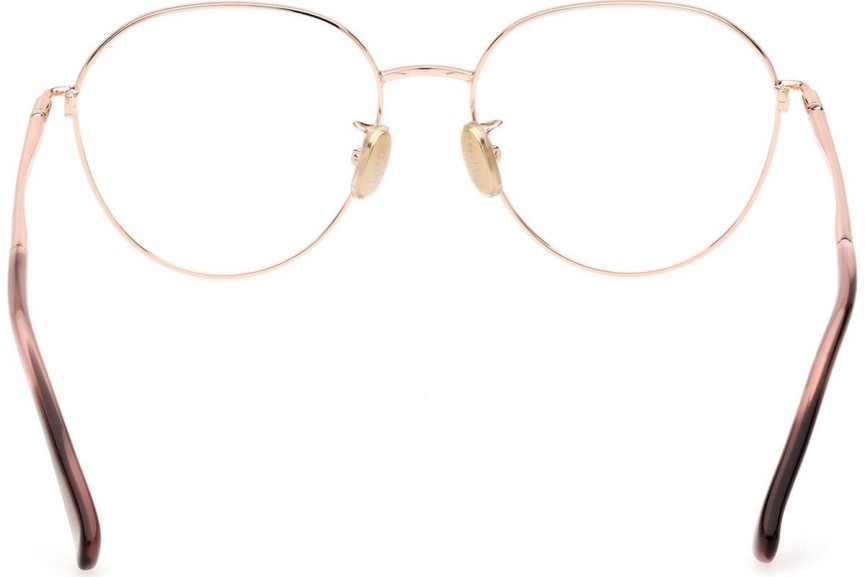 Brýle Max Mara MM5099-H 033 Okrouhlé Zlaté