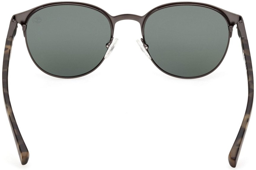 Sluneční brýle Timberland TB9313 13R Polarized Okrouhlé Hnědé