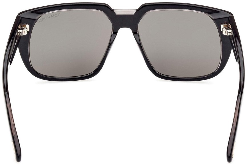 Sluneční brýle Tom Ford FT1025 05A Squared Černé