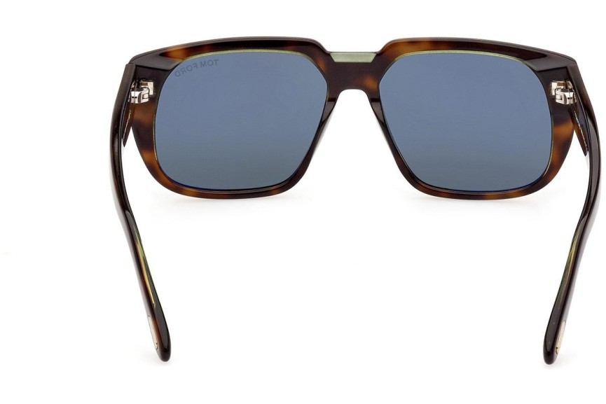 Sluneční brýle Tom Ford FT1025 56N Squared Havana