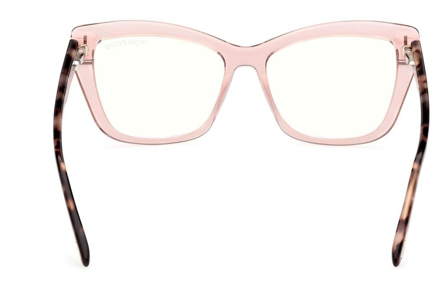 Brýle Tom Ford FT5826-B 072 Cat Eye Růžové