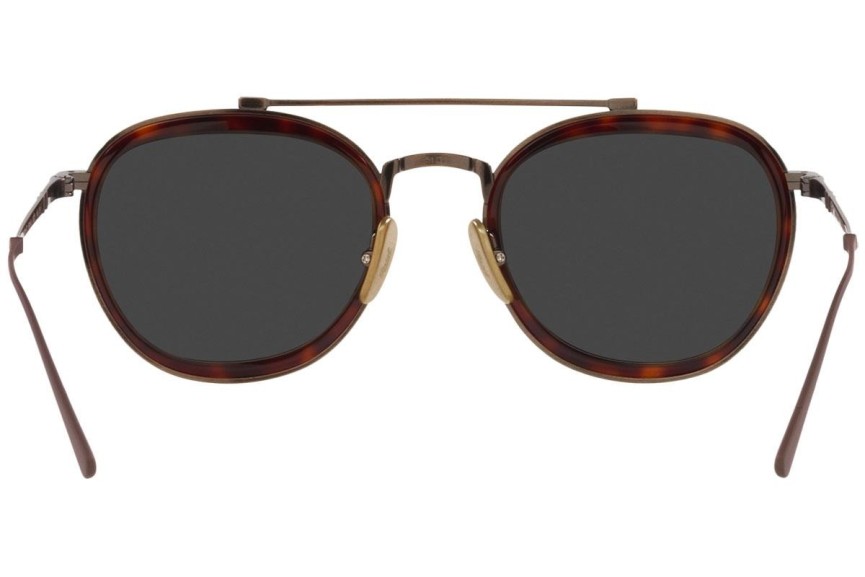 Sluneční brýle Persol PO5008ST 801648 Polarized Okrouhlé Havana