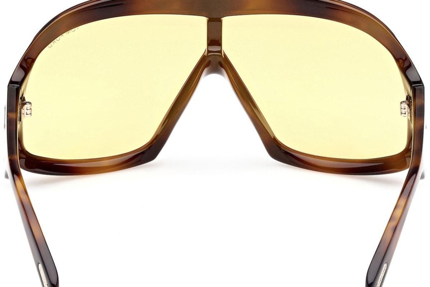 Sluneční brýle Tom Ford Cassius FT0965 52E Oversize Havana