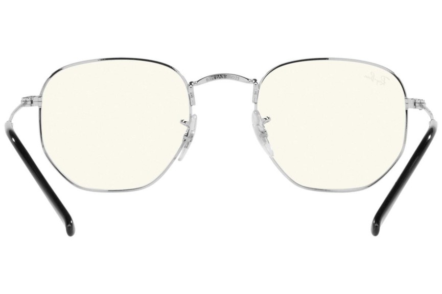 Sluneční brýle Ray-Ban Hexagonal RB3548 003/BL Pilot Stříbrné