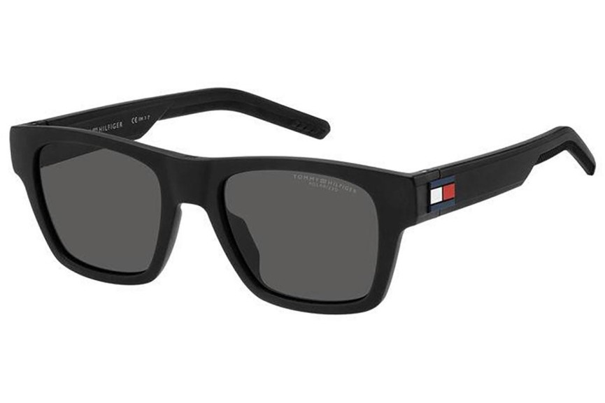 Sluneční brýle Tommy Hilfiger TH1975/S 003/M9 Polarized Squared Černé