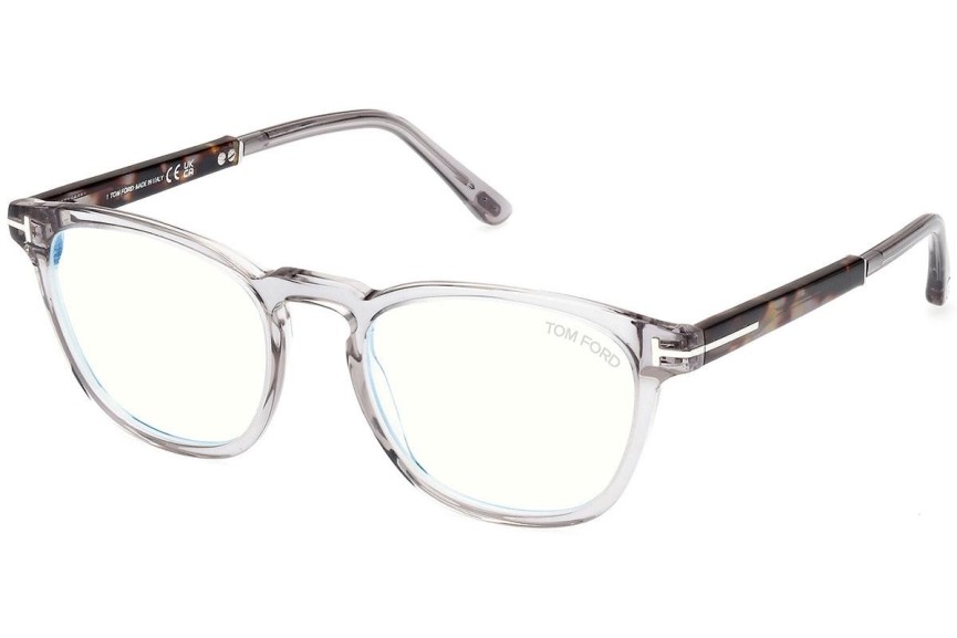 Brýle Tom Ford FT5890-B 020 Okrouhlé Průhledné