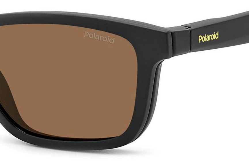 Brýle Polaroid PLD2147/CS 003/HE Polarized Obdélníkové Černé