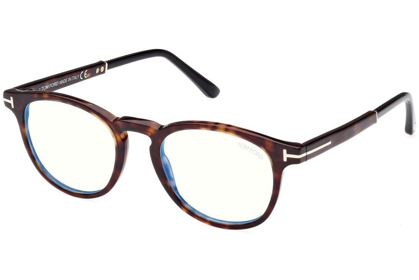 Brýle Tom Ford FT5891-B 056 Okrouhlé Havana