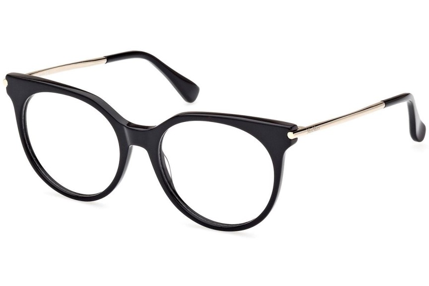 Brýle Max Mara MM5107 001 Okrouhlé Černé