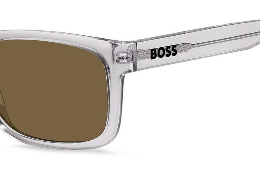 Sluneční brýle BOSS BOSS1569/S 900/70 Squared Průhledné