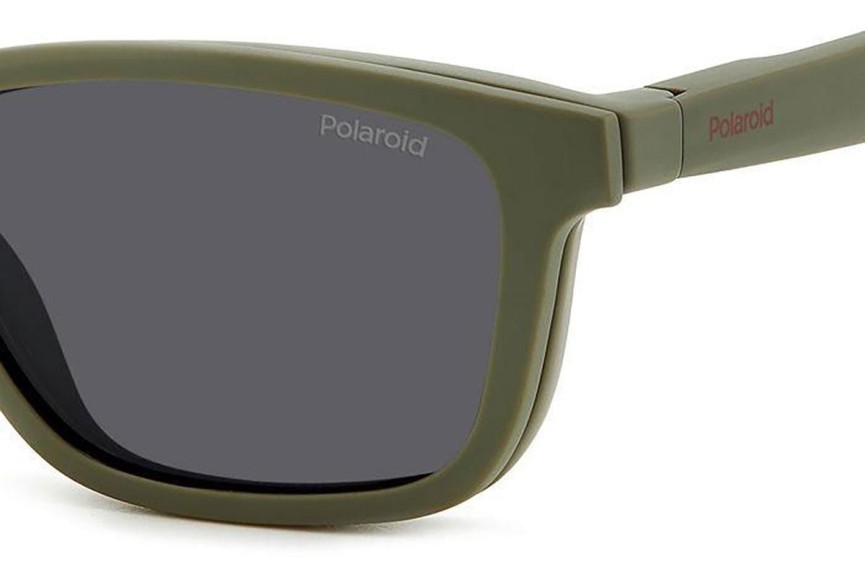 Brýle Polaroid PLD2147/CS DLD/M9 Polarized Obdélníkové Zelené