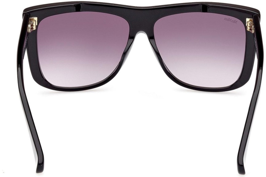 Sluneční brýle Max Mara Lee 1 MM0066 01B Squared Černé