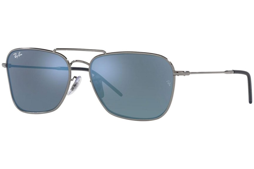 Sluneční brýle Ray-Ban Caravan Reverse RBR0102S 004/GA Obdélníkové Šedé