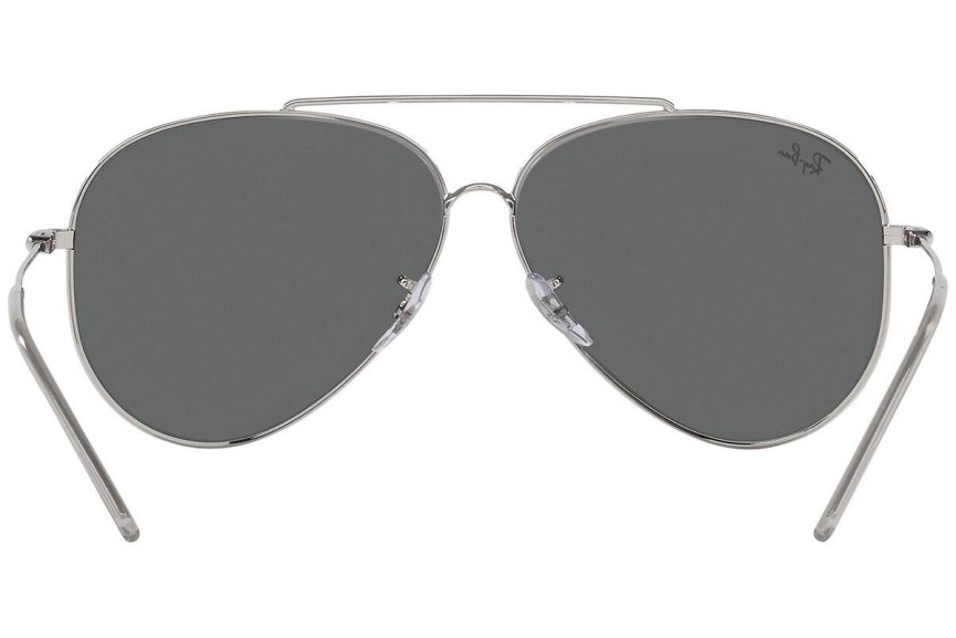 Sluneční brýle Ray-Ban Aviator Reverse RBR0101S 003/GR Pilot Stříbrné