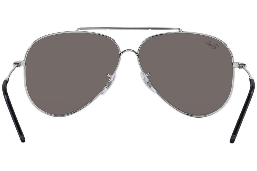 Sluneční brýle Ray-Ban Aviator Reverse RBR0101S 003/GA Pilot Stříbrné