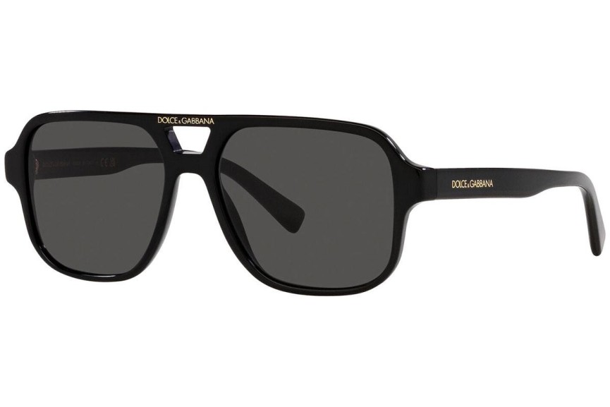 Sluneční brýle Dolce & Gabbana DX4003 335587 Pilot Černé