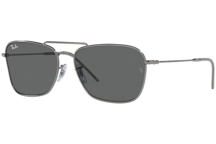 Sluneční brýle Ray-Ban Caravan Reverse RBR0102S 004/GR Obdélníkové Šedé