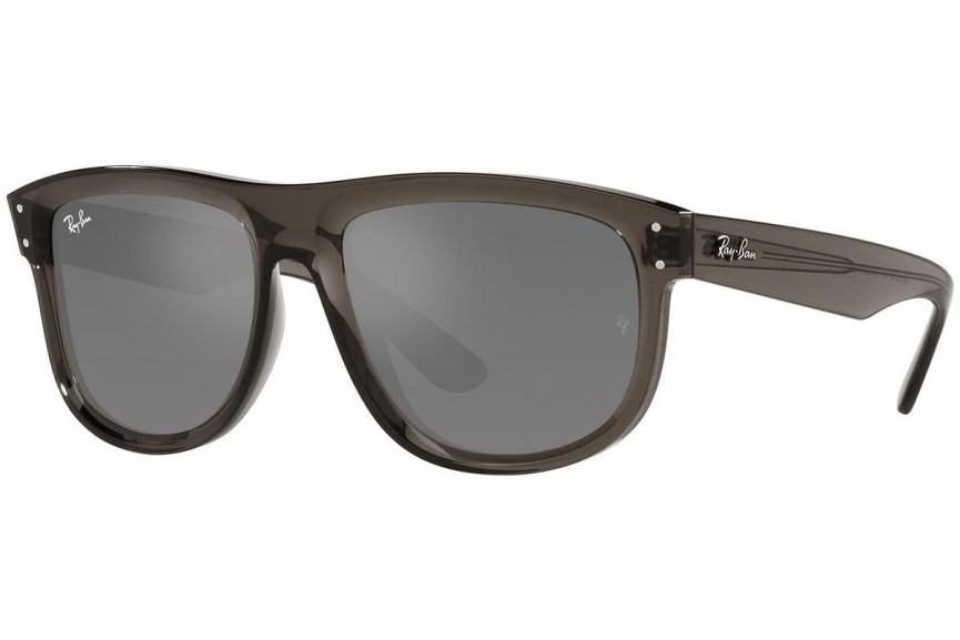 Sluneční brýle Ray-Ban Boyfriend Reverse RBR0501S 6707GS Squared Šedé