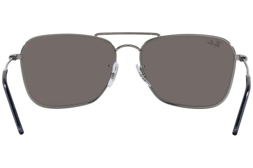 Sluneční brýle Ray-Ban Caravan Reverse RBR0102S 004/GA Obdélníkové Šedé