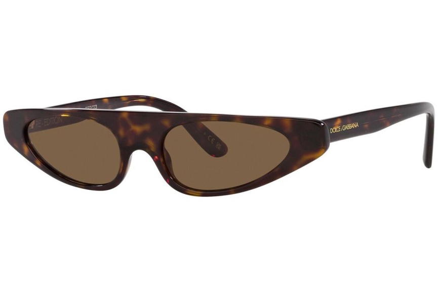 Sluneční brýle Dolce & Gabbana DG4442 502/73 Obdélníkové Havana