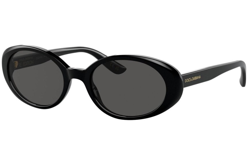 Sluneční brýle Dolce & Gabbana DG4443 501/87 Oválné Černé