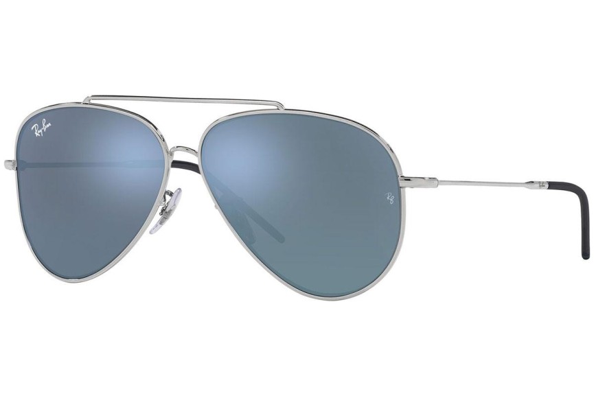 Sluneční brýle Ray-Ban Aviator Reverse RBR0101S 003/GA Pilot Stříbrné