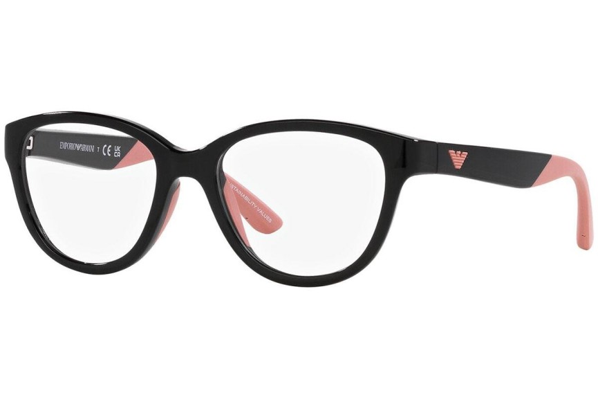 Brýle Emporio Armani EK3002 5017 Squared Černé