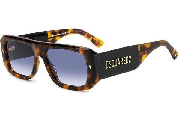 Sluneční brýle Dsquared2 D20107/S 086/08 Obdélníkové Havana