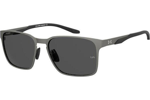 Sluneční brýle Under Armour UAASSIST MTL/G 5MO/M9 Polarized Squared Šedé