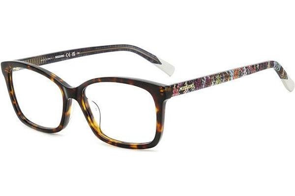 Brýle Missoni MIS0150/G 086 Obdélníkové Havana