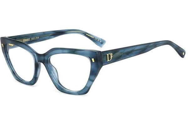 Brýle Dsquared2 D20117 38I Cat Eye Modré