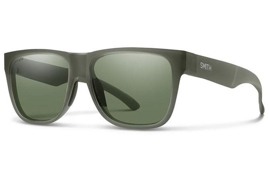 Sluneční brýle Smith LOWDOWN 2 B59/L7 Polarized Squared Zelené