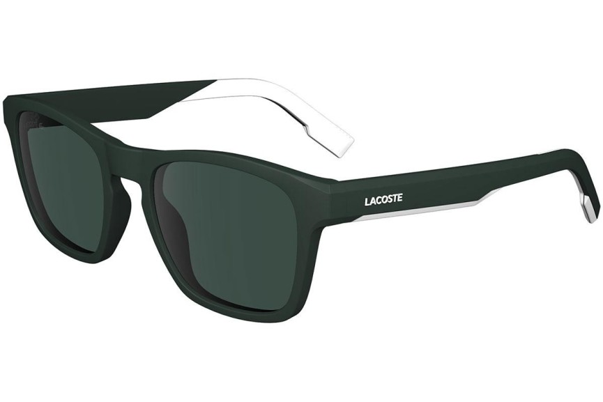 Sluneční brýle Lacoste L6018S 301 Squared Zelené