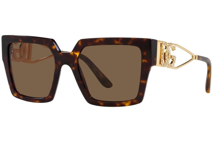 Sluneční brýle Dolce & Gabbana DG4446B 502/73 Squared Havana