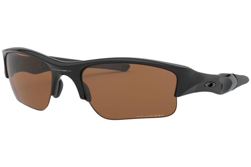 Sluneční brýle Oakley Flak Jacket XLJ OO9009 26-243 Polarized Obdélníkové Černé