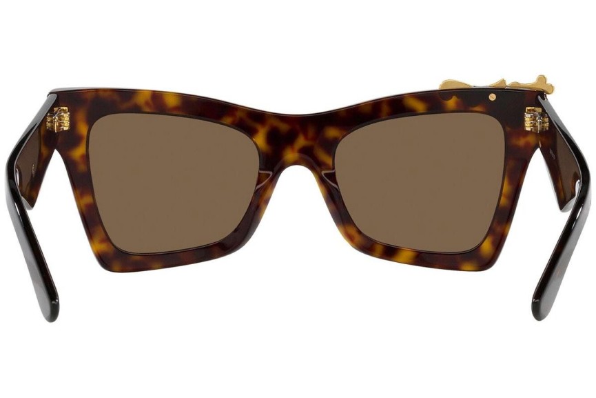 Sluneční brýle Dolce & Gabbana DG4434 502/73 Cat Eye Havana