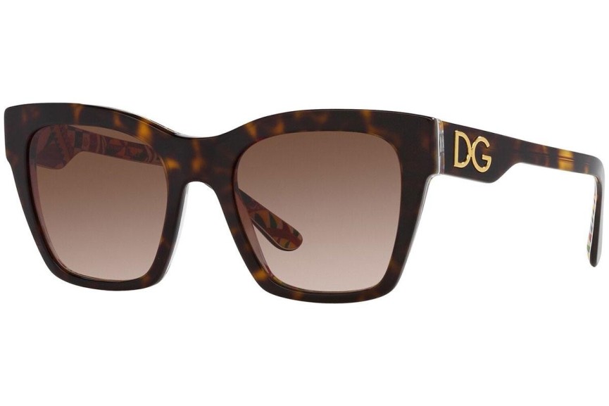 Sluneční brýle Dolce & Gabbana DG4384 321773 Squared Havana