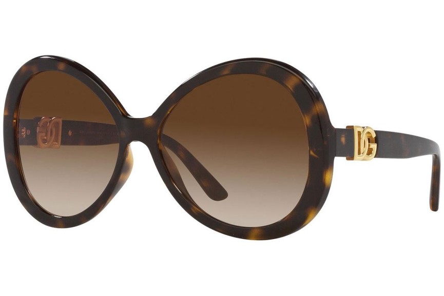 Sluneční brýle Dolce & Gabbana DG6194U 502/13 Oválné Havana