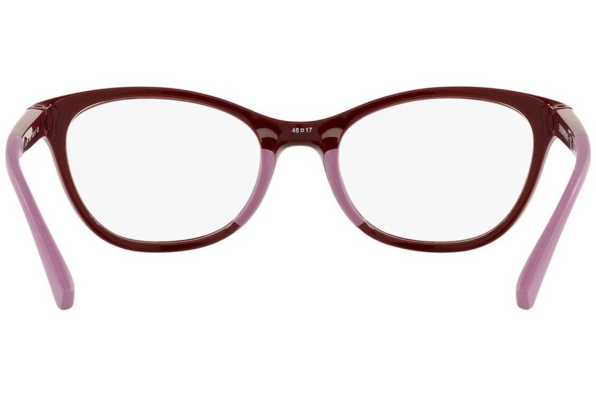 Brýle Emporio Armani EA3204 5077 Cat Eye Červené