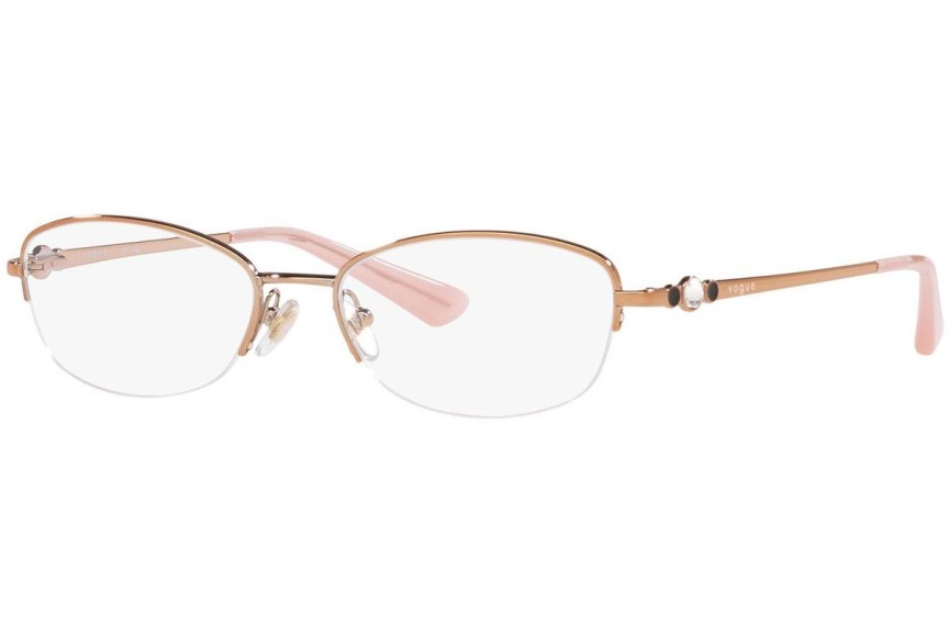 Brýle Vogue Eyewear VO3955BI 5075 Oválné Hnědé