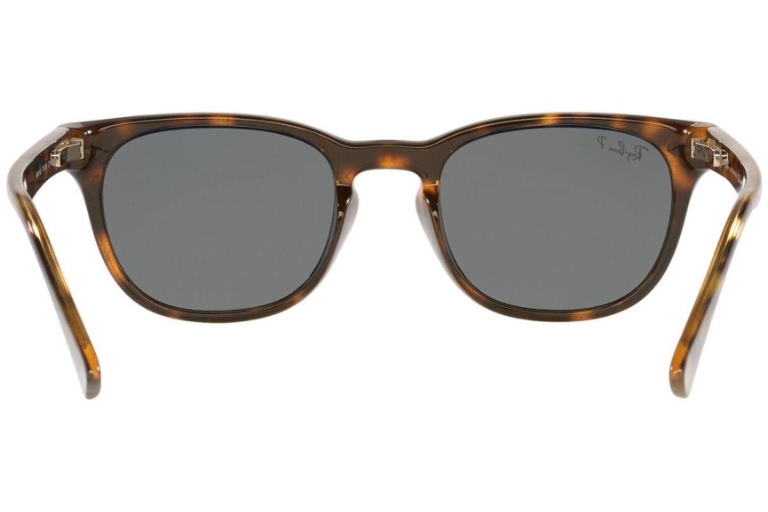 Sluneční brýle Ray-Ban RB4140 710/58 Polarized Obdélníkové Havana