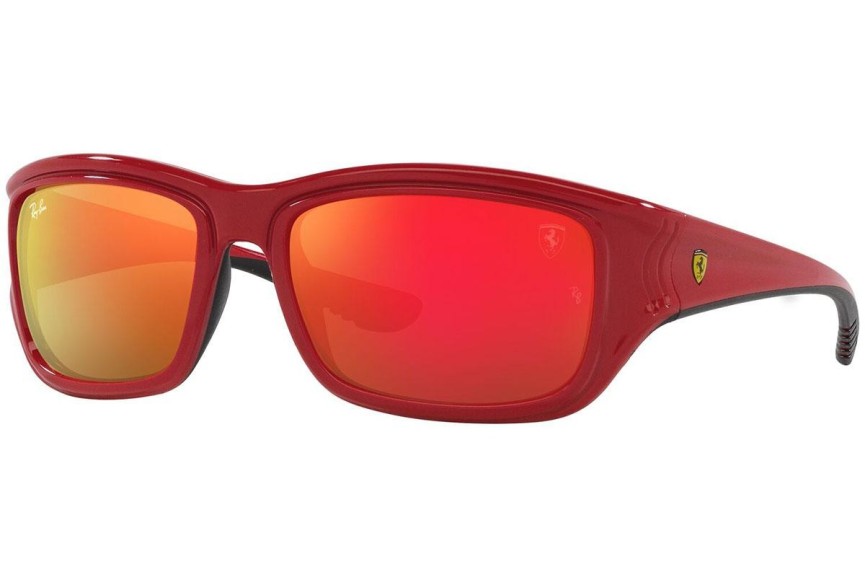 Sluneční brýle Ray-Ban RB4405M F6236Q Squared Červené