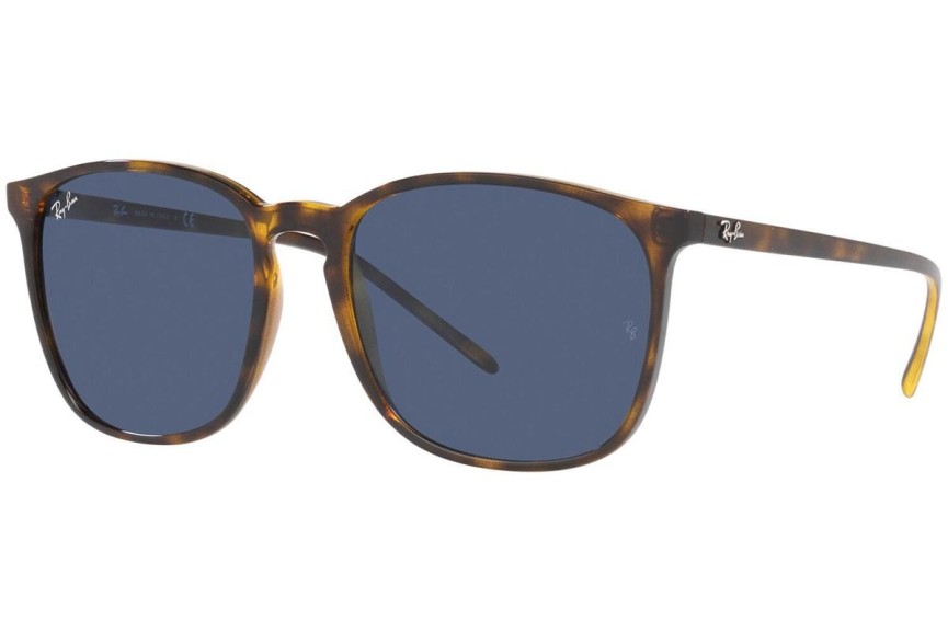 Sluneční brýle Ray-Ban RB4387 710/80 Squared Havana